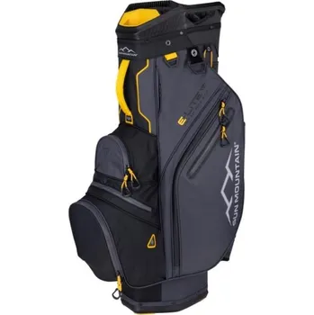 Golfový bag Sun Mountain H2NO E-Lite cart bag, černo/šedo/zlatý