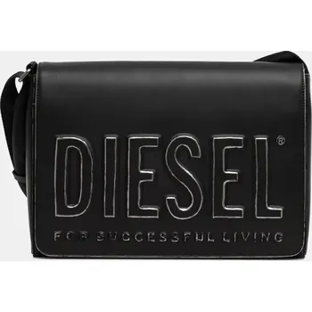 Kabelka Kabelka Diesel DSL 3D DSL 3D MESSENGER S X cr černá barva, X10234.P8078 99X, vel. ONE SIZE