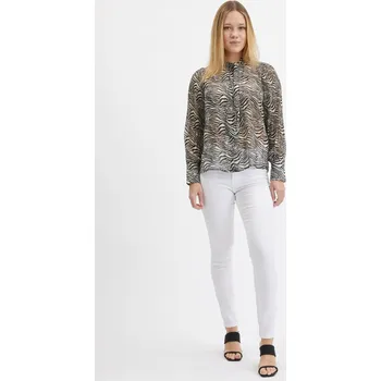 Dámská halenka Orsay Černá dámská vzorovaná halenka - Dámské Orsay šedá 2290995