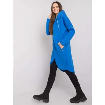 Dámská mikina Dámská mikina s kapucí v modré barvě RV-
