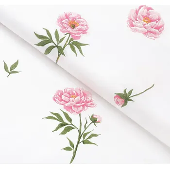 Bavlněné plátno - Pivoňky 160 cm