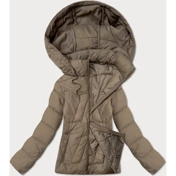 Béžová dámská bunda s odepínací kapucí J Style (16M9190-62) odstíny béžové M (38)