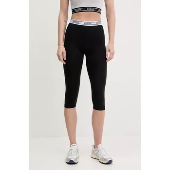 Dámské legíny Legíny Guess ALINE dámské, černá barva, s potiskem, V5GB14 KCSA2 V5GB14.KCSA2 99X, vel. XS