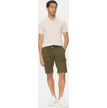 Pánská móda Tommy Hilfiger Šortky z materiálu John MW0MW31244 Khaki Regular Fit 31