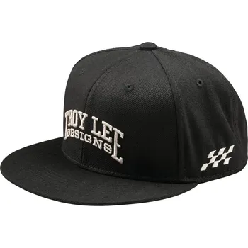 Kšiltovka kšiltovka unisex TROY LEE DESIGNS FLAT BILL SNAPBACK SCHOLAR BLACK