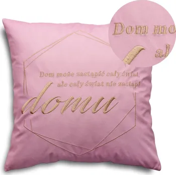 Polštář POVLEČENÍ NA POLŠTÁŘ 40x40 CM DEKORATIVNÍ DO POKOJE OBÝVACÍHO POKOJE KANCELÁŘE POZITIVNÍ