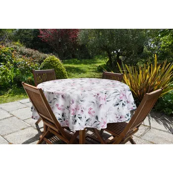 ubrus Venkovní vzorovaný ubrus FLOWERS II. Ø 150 cm Mybesthome