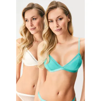 Podprsenka 2PACK Podprsenka Lamina Bralette vyztužená