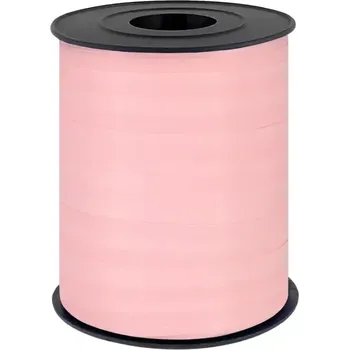 Stuha Stuha 5mm x 225m pastelová růžová