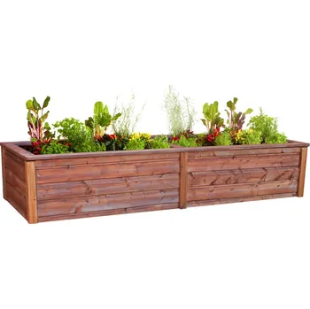 Vyvýšený záhon Nízký vyvýšený záhon KOMBI severský smrk