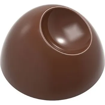 Forma na pečení CHOCOLATE WORLD FORMA NA PRALINKY - POLOKOULE NOTCH 24ks