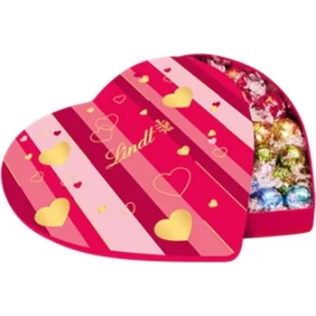 Cukrovinka Plechová dóza ve tvaru srdce *SAMOSTATNĚ NEPRODEJNÉ!* Podmíněno koupí pralinek