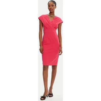 Dámské šaty Rinascimento Koktejlové šaty CFC0122760003 Růžová Regular Fit S