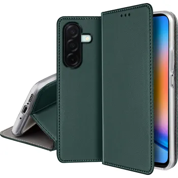 Pouzdro na mobilní telefon Flipové pouzdro KrainaGSM pro Samsung Galaxy A26 zelené