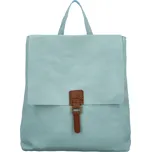 Stylový dámský koženkový kabelko-batoh Octtavius, světle modrý