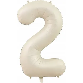 Balónek BALÓN ČÍSLICE DVĚ 2 NAROZENINOVÁ DEKORACE 100 cm