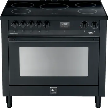 Domácí spotřebič Lofra PNMG96MFT/5IF indukční sporák 90 cm černý mat