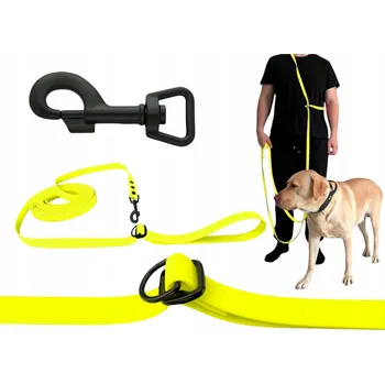 Vodítko pro psa VODÍTKO PŘEPÍNACÍ NASTAVITELNÉ VODĚODOLNÉ MĚKKÉ BIOTHANE PVC | 3M 16MM