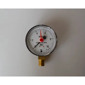 V&G Valogin Manometr spodní vývod Průměr: 63 mm, rozsah tlaku: 0 - 10 bar