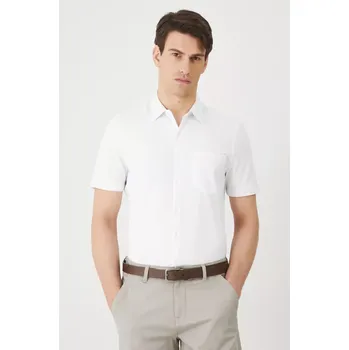 Pánská košile Košile Medicine pánská, bílá barva, slim, s klasickým límcem RS25.KKM073 00X, vel. XXL