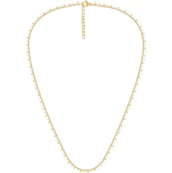 Náhrdelník Náhrdelník Lilou 248/385/LAN/NO1/BIA/PO zlatá GLD, vel. ONE SIZE