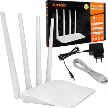 Tenda F6 WiFi router, 2,4 GHz, 4x5 dBi, 300 Mb/s