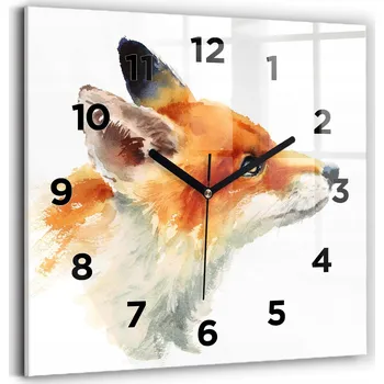 Hodiny Nástěnné hodiny Wallfluent oranžové 30 cm