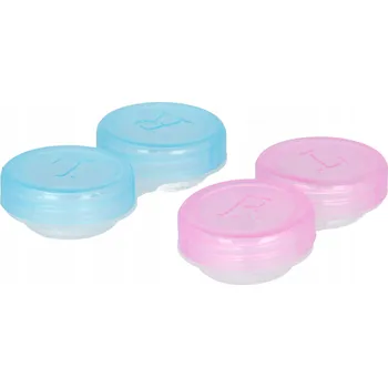 Kontaktní čočky Pouzdro na kontaktní čočky Horien, vícebarevné, 1 ks