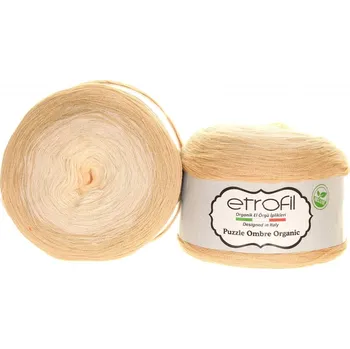 Příze etrofil Puzzle Ombre Organic Puzzle Ombre Organic: SB19678 béžová