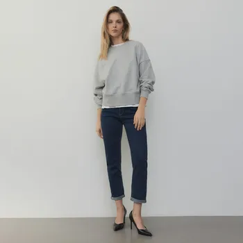 Dámské džíny Reserved - Džíny boyfriend - tmavomodrá - 4102T-59J - 4102T-59J-40-3