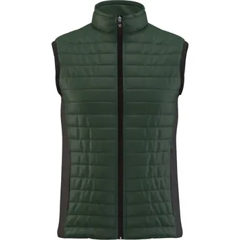 pracovní vesta Pánská zateplená vesta Payper SUBWAY Barva: Zelená Lesní/ Černá, Velikost: L