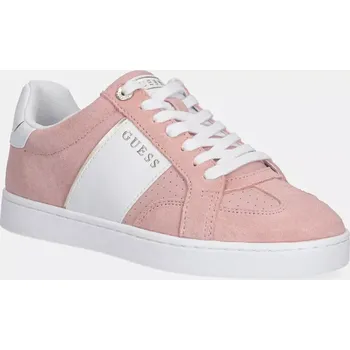 Dámské tenisky Semišové tenisky Guess JRONE6 růžová barva, FLJRO6 SUE12 FLJRO6.SUE12.PINK 39X, EUR 39