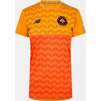 Dámské tričko New Balance Short-Sleeve Cricket Shirt Orange 10 (S)