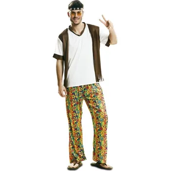 Karnevalová paruka Kostým - Hipís man Velikost: M/L