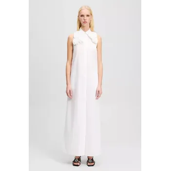 Dámské šaty Bavlněné šaty Karl Lagerfeld A2W13004 bílá 00X, vel. 38