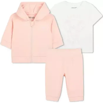 Kojenecká tepláková souprava Kenzo Kids K60868.71.81 oranžová 24X, vel. 71
