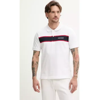 Pánská móda Bavlněné polo tričko Guess Jeans M5GP29.KCJV1 bílá 00A, vel. XXL