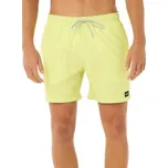 Rip curl pánské plavky Daily Volley Lime Wash | Žlutá | Velikost XL