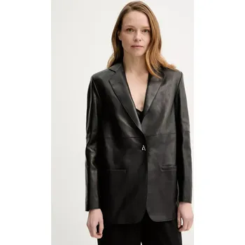Dámské sako Kožené sako AERON MERCEDES BL047019 černá 99X, vel. 34