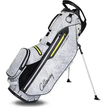 Golfový bag Callaway Callaway Fairway PLUS HD Stand bag GREY PAINT/FLUORESCENT YELLOW