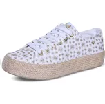 Lee Cooper dámské vyšívané tenísky bílo/zlaté Velikost: 41