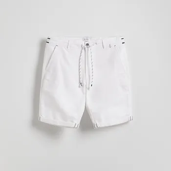 Reserved - Šortky slim fit - bílá - 9341N-00X - 9341N-00X-XXL