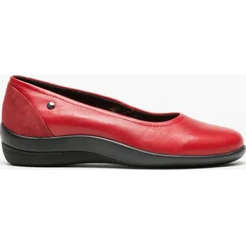 Dámské baleríny Arcopedico 6695 J22 Serengeti dámské kožené baleríny červená Barva: Červená, Velikost: 40