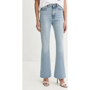 Dámské džíny Džíny Fiorucci Faded Heart Pocket Flared Jeans U02SPDJE075DN01DN01 modrá 50J, vel. 26