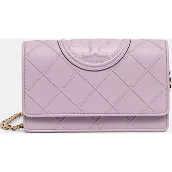 Kabelka Tory Burch Fleming Chain Wallet fialová barva, 138853-502 138853.502 04X, vel. ONE SIZE