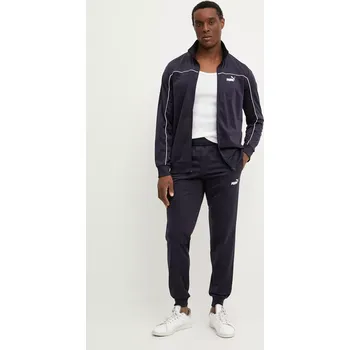 Tepláková souprava Puma tmavomodrá barva, 684852 59X, vel. S