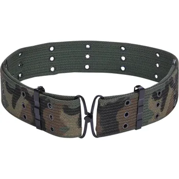 Opasek MFH Opasek US tříděrový (3děrový) bavlna woodland