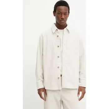 Pánská košile Manšestrová košile A.P.C. surchemise boris COHDW.H02811 béžová 01X, vel. S