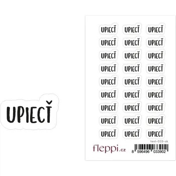 Fleppi Samolepky Upiecť