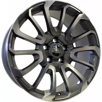 Alu kolo Alu kola Racing Line BY959, 23x10 5x120 ET45, šedivá + leštění (zátěžová)